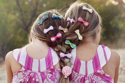 ribbies, barrettes ribbies